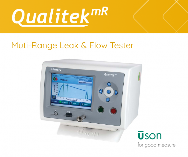 QmR – Multi-Range Leak & Flow Tester